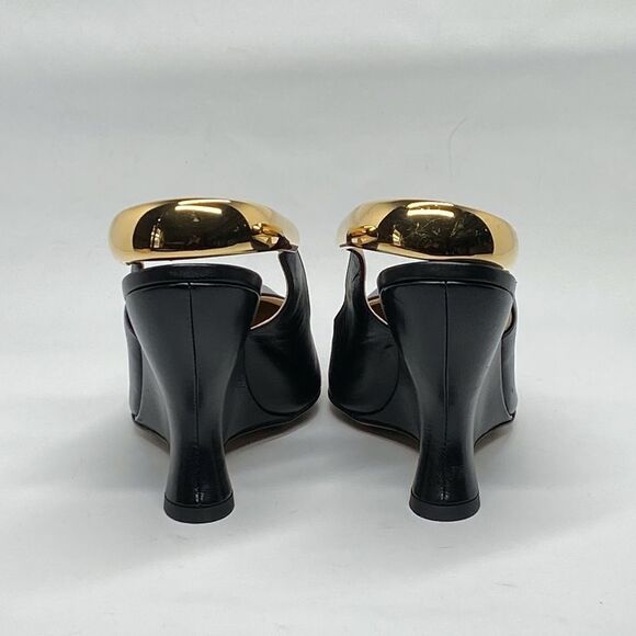 Bottega Veneta Punta 100 Leather Slingback Pumps size 37 - Picture 9 of 16